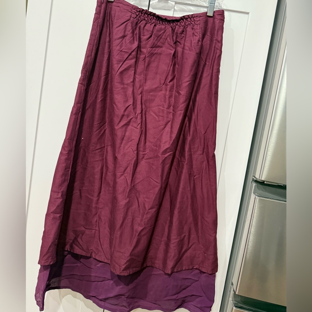 Vintage Double Layer Women's Skirt - Picture 3 of 7